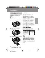 Предварительный просмотр 17 страницы Sharp VE-CG40U Operation Manual