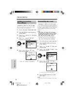 Preview for 62 page of Sharp VE-CG40U Operation Manual