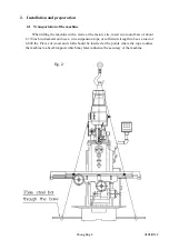 Preview for 6 page of Sharp VH3 Mill Operations Manual & Parts List