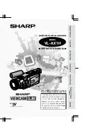 Sharp ViewCam Slim VL-AX1H Operation Manual preview