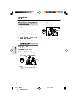 Preview for 62 page of Sharp ViewCam Slim VL-AX1H Operation Manual