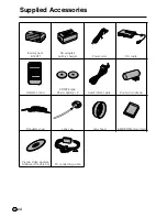 Preview for 10 page of Sharp ViewCam Slim VL-AX1S Operation Manual