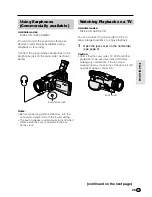 Preview for 45 page of Sharp ViewCam Slim VL-AX1S Operation Manual