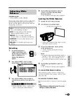 Preview for 73 page of Sharp ViewCam Slim VL-AX1S Operation Manual