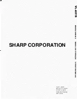 Preview for 124 page of Sharp ViewCam Slim VL-AX1S Operation Manual