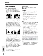 Preview for 110 page of Sharp ViewCam-Slim VL-ME10S Operation Manual