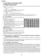 Preview for 22 page of Sharp VIEWCAM VL-A10H Service Manual