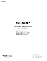 Предварительный просмотр 91 страницы Sharp VIEWCAM VL-A110U Service Manual