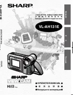 Sharp ViewCam VL-AH131E Operation Manual preview