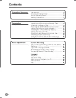 Preview for 8 page of Sharp ViewCam VL-AH131E Operation Manual