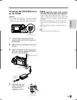 Preview for 17 page of Sharp ViewCam VL-AH131E Operation Manual