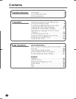 Preview for 8 page of Sharp ViewCam VL-AH151S Operation Manual