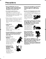 Preview for 4 page of Sharp ViewCam VL-AH50H Operation Manual