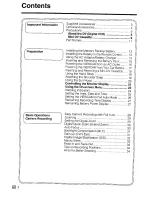 Preview for 4 page of Sharp ViewCam VL-DC1S Operation Manual