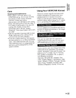 Preview for 13 page of Sharp ViewCam VL-DC1S Operation Manual