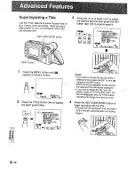 Предварительный просмотр 42 страницы Sharp ViewCam VL-E610S Operation Manual