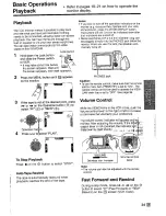 Preview for 37 page of Sharp ViewCam VL-H850S Operation Manual