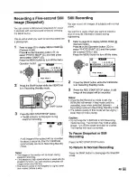 Preview for 51 page of Sharp ViewCam VL-H850S Operation Manual