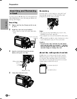 Preview for 22 page of Sharp ViewCam VL-MC500S Operation Manual