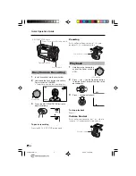 Предварительный просмотр 6 страницы Sharp ViewCam VL-NZ50E Operation Manual