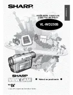 Sharp ViewCam VL-WD250S (Slovenian) Návod Na Používanie preview