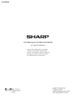 Preview for 21 page of Sharp ViewCam VL-WD255U Service Manual