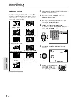 Предварительный просмотр 62 страницы Sharp ViewCam VL-WD450E Operation Manual