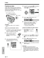 Preview for 107 page of Sharp Viewcam VL-WD450S (Slovenian) Návod Na Používanie