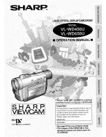 Sharp Viewcam VL-WD450U Operation Manual preview