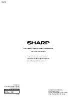 Предварительный просмотр 129 страницы Sharp Viewcam VL-Z1U Service Manual