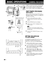 Предварительный просмотр 22 страницы Sharp ViewCam Zoom 8 VL-E40S Operation Manual