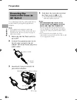 Preview for 18 page of Sharp ViewcamZ VL-Z100E-S Operation Manual