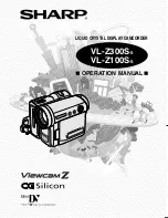 Sharp ViewcamZ VL-Z100S-S Operation Manual preview