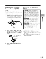 Preview for 23 page of Sharp VIEWCAMZ VL-Z3E Operation Manual