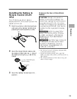 Preview for 25 page of Sharp ViewcamZ VL-Z3H Operation Manual