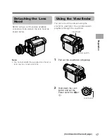 Preview for 29 page of Sharp ViewcamZ VL-Z3H Operation Manual