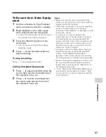 Preview for 79 page of Sharp ViewcamZ VL-Z3H Operation Manual