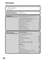 Preview for 4 page of Sharp ViewcamZ VL-Z3S Operation Manual