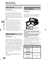 Preview for 36 page of Sharp ViewcamZ VL-Z400S-T Operation Manual