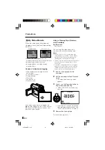 Preview for 10 page of Sharp ViewcamZ VL-Z500E-S Operation Manual