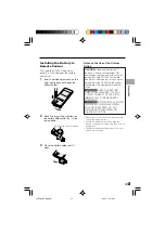 Preview for 23 page of Sharp ViewcamZ VL-Z500E-S Operation Manual