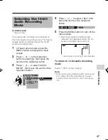 Preview for 59 page of Sharp ViewcamZ VL-Z500H-S Operation Manual