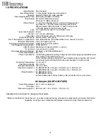 Preview for 2 page of Sharp ViewcamZ VL-Z700S-T Service Manual