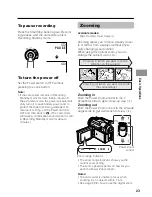 Предварительный просмотр 35 страницы Sharp ViewcamZ VL-Z8H Operation Manual