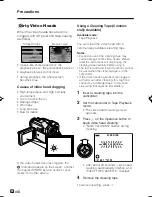 Предварительный просмотр 10 страницы Sharp ViewcamZ VL-Z950E-A Operation Manual