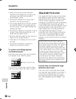 Предварительный просмотр 116 страницы Sharp ViewcamZ VL-Z950E-A Operation Manual