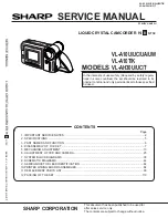 Sharp VL-A10K Service Manual предпросмотр