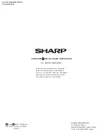 Предварительный просмотр 96 страницы Sharp VL-A111S/H/E Service Manual