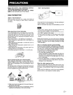 Preview for 5 page of Sharp VL-C7200S Operation Manual