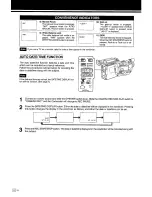 Preview for 24 page of Sharp VL-C780S Operation Manual